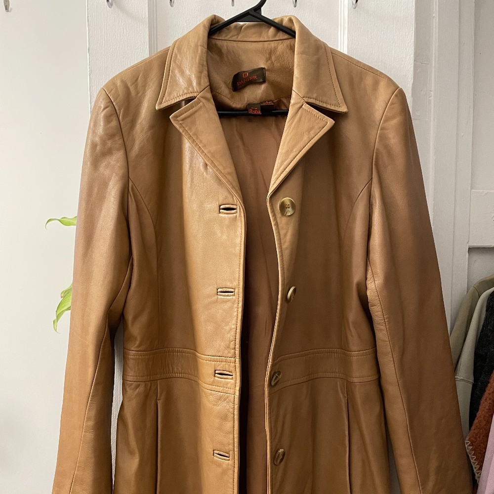Danier Leather Brown Coat